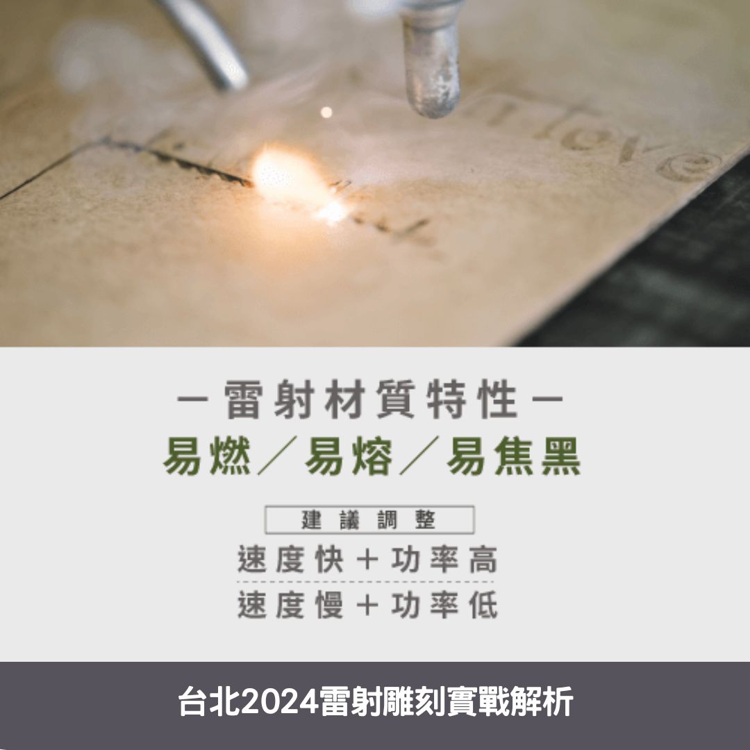 台北2024雷射雕刻實戰解析