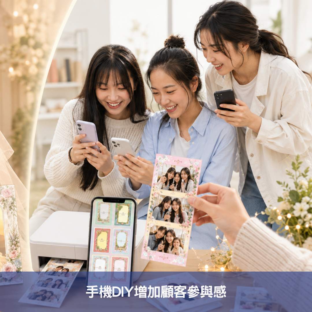 手機DIY增加顧客參與感
