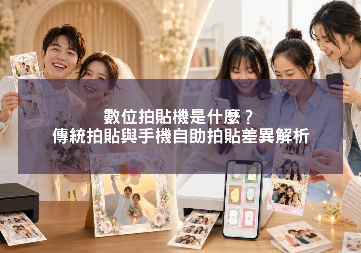 數位拍貼機是什麼？傳統拍貼與手機自助拍貼差異解析