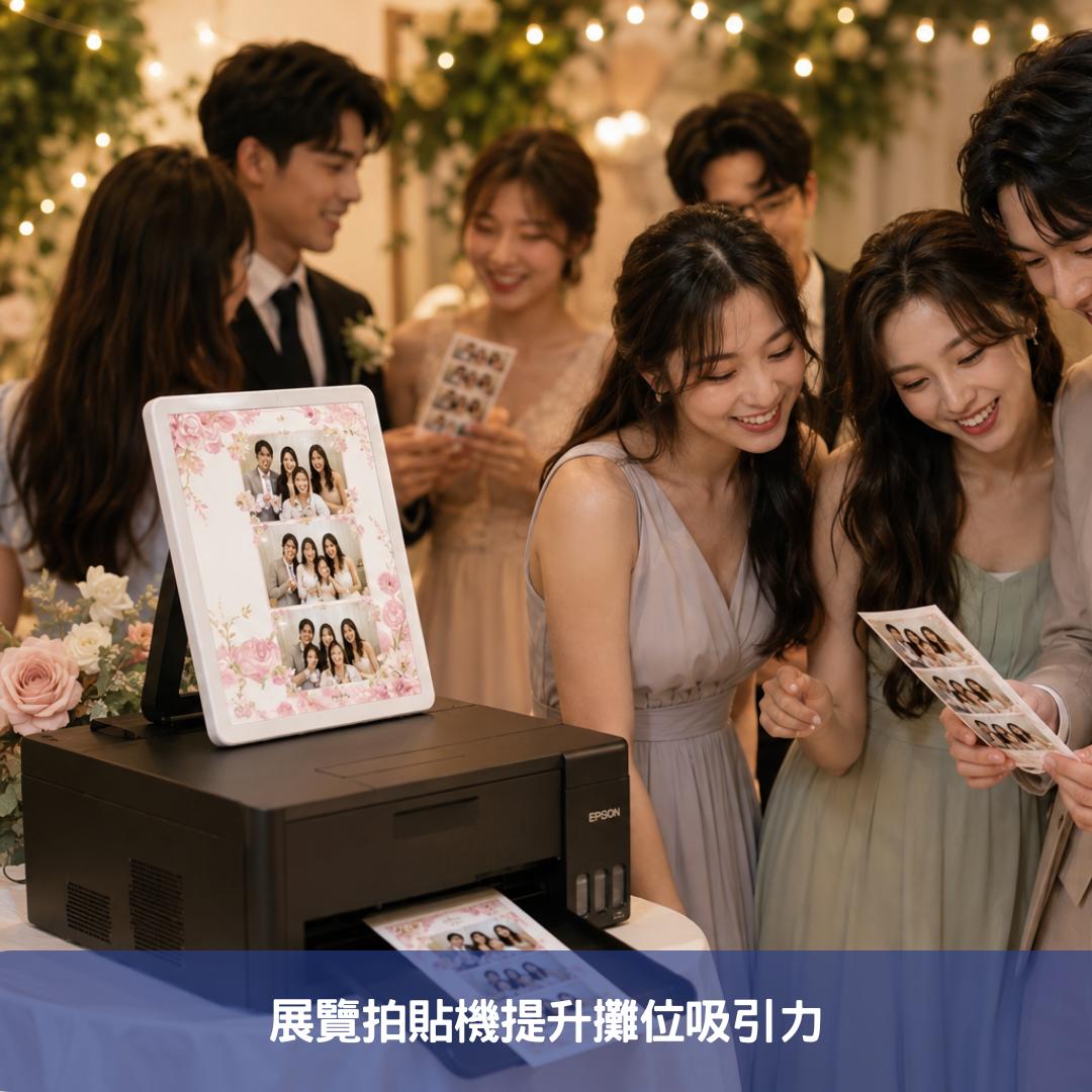展覽拍貼機提升攤位吸引力