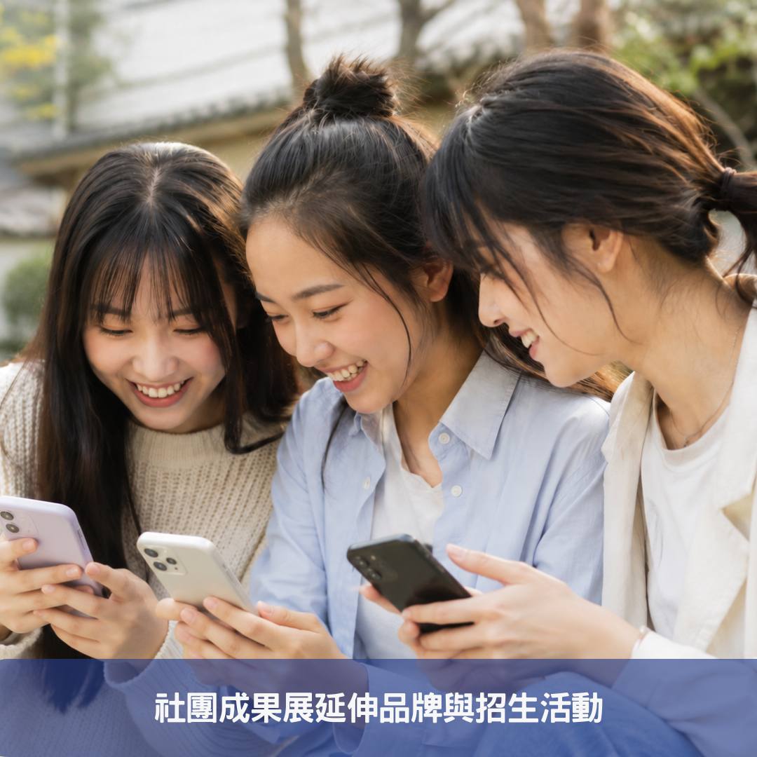 社團成果展延伸品牌與招生活動