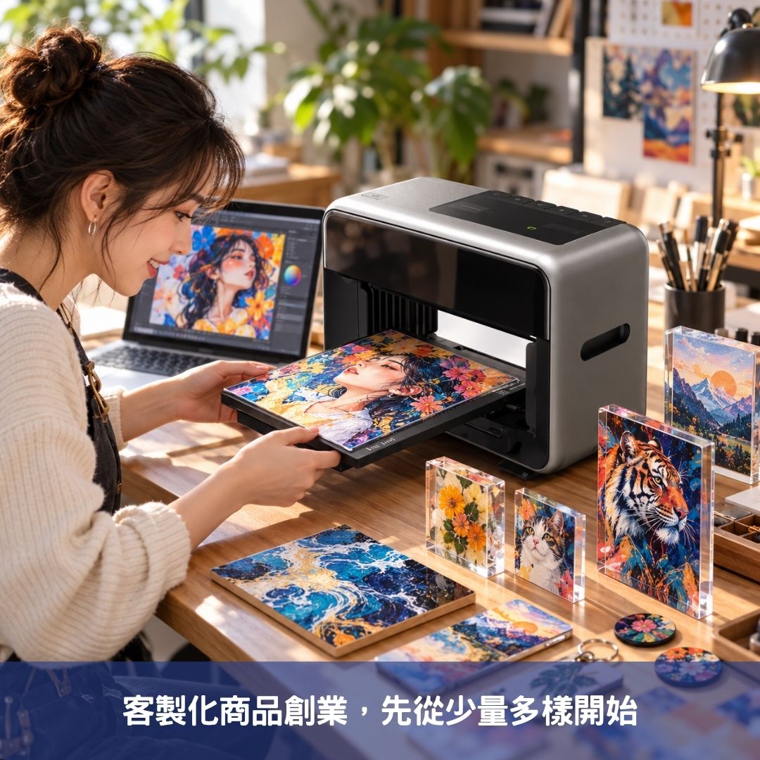 客製化商品創業,先從少量多樣開始