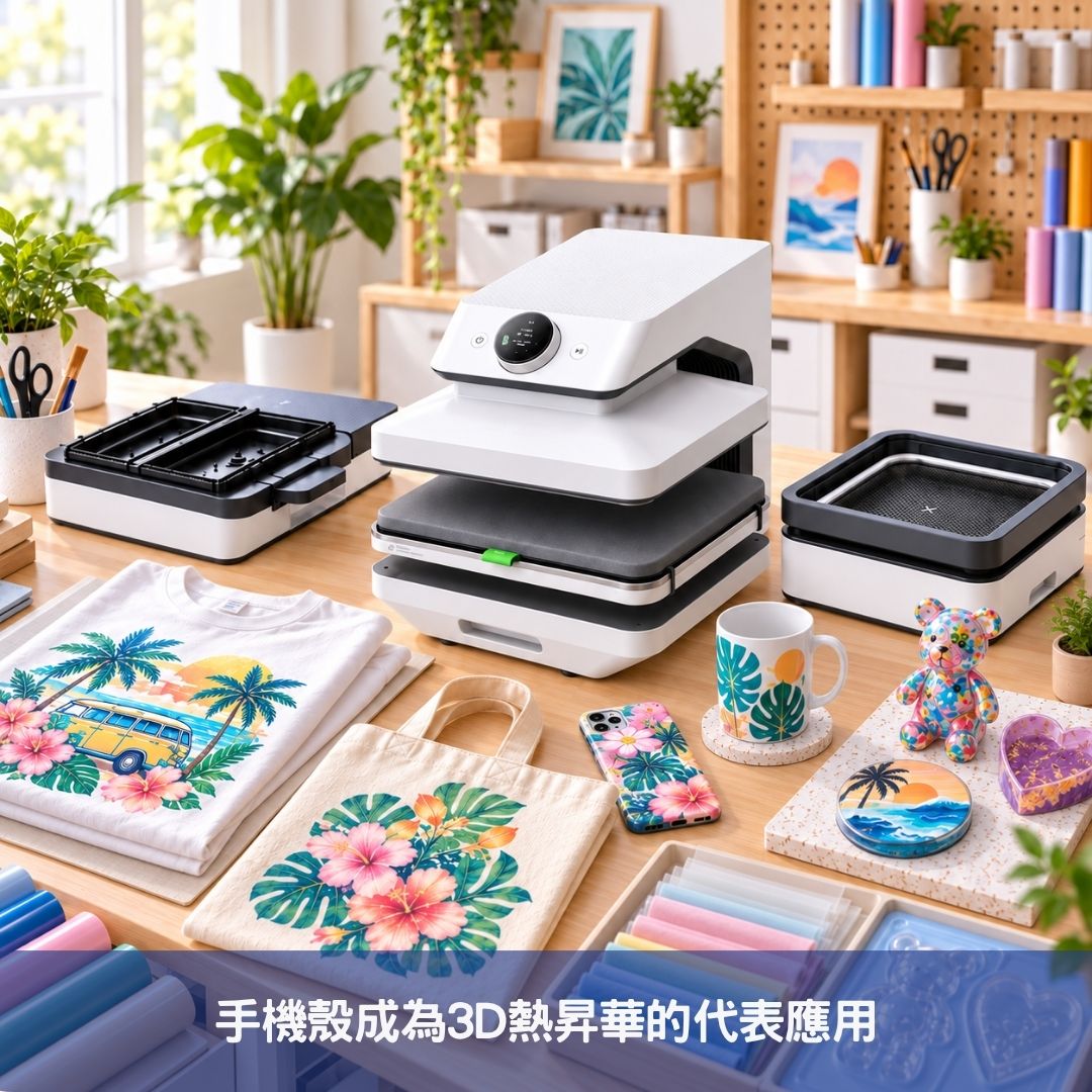 手機殼成為3D熱昇華的代表應用